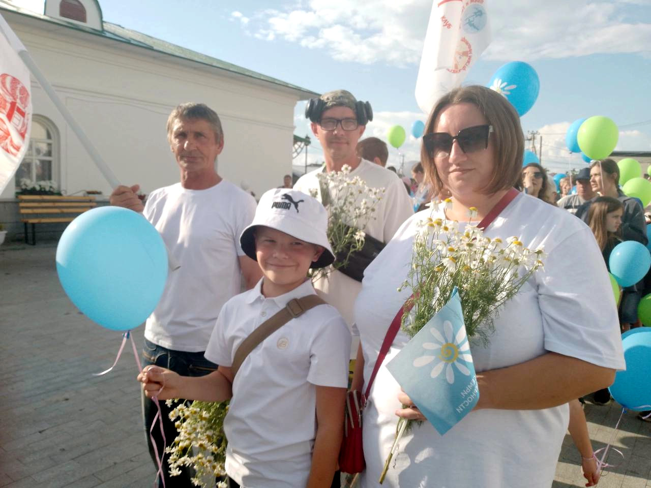 В с. Малоскаредное (Тюменская область) прошёл Всероссийский Парад Семьи!